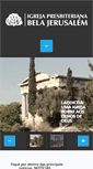 Mobile Screenshot of belajerusalem.org.br